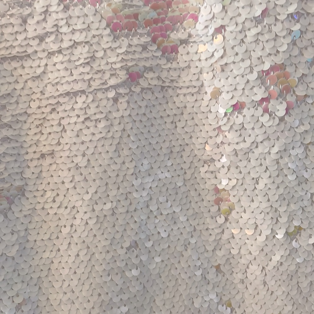 Front Row Shop Sequin White & Pink Blazer Size XS NWT - Picture 6 of 6